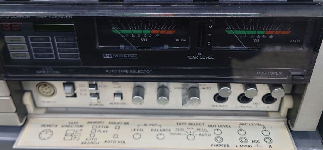 ★DENON　DR-L2 カセットデッキ