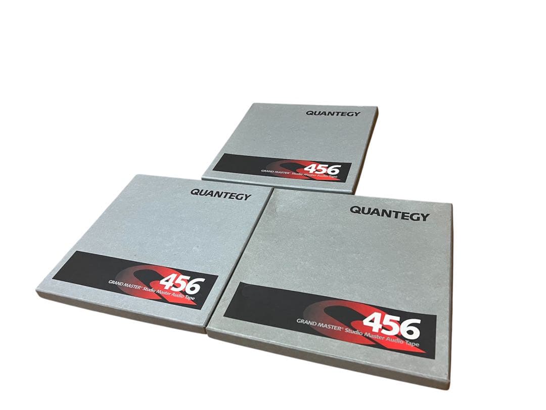 QUANTEGY 456 オープンリールテープ 3枚セット 未使用品