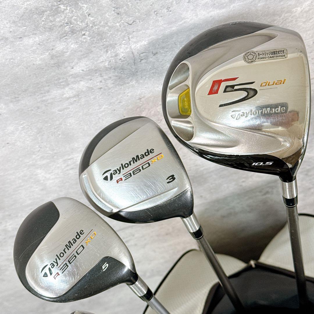 ゴルフクラブセット メンズ テーラーメイド フルセット 13本 【K439】