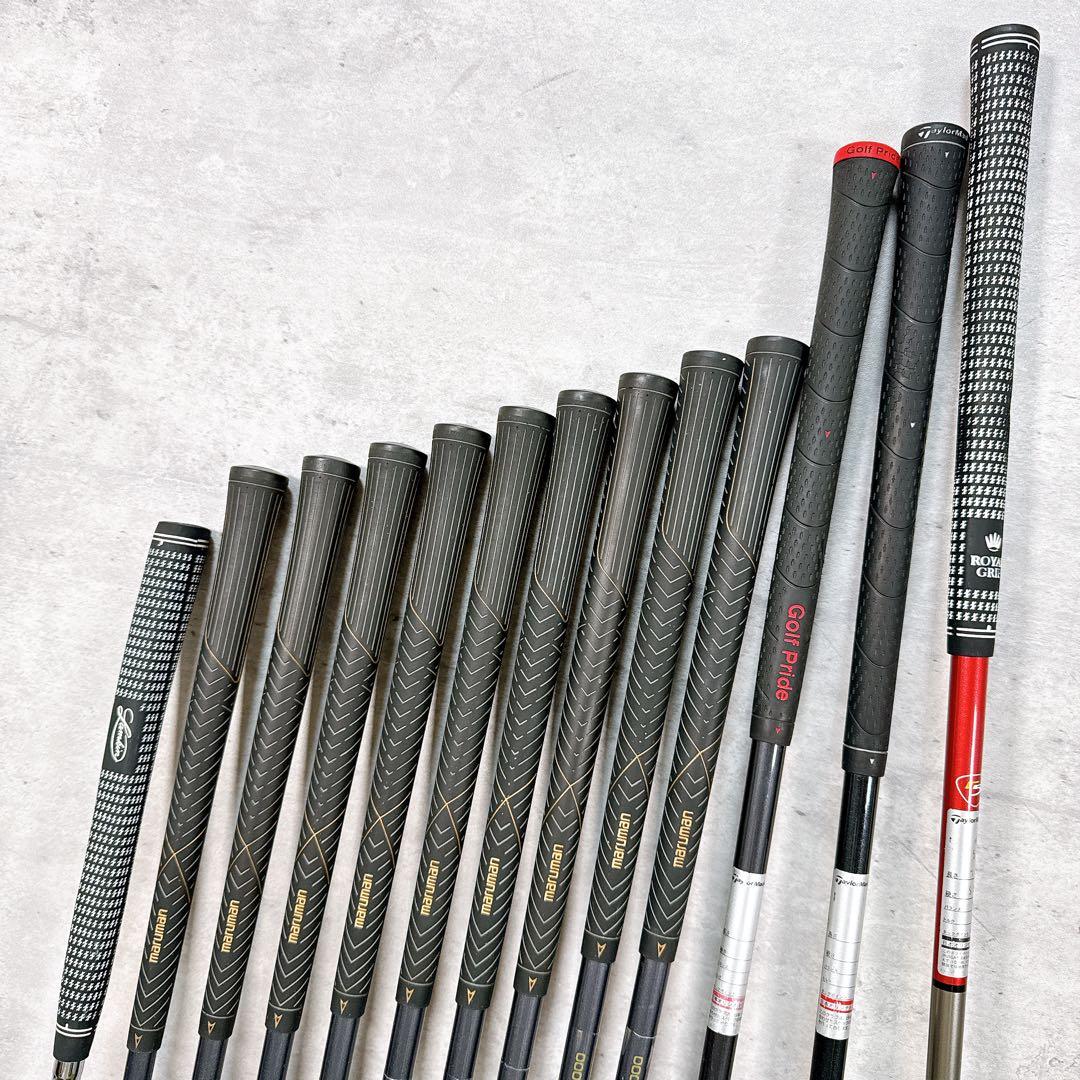 ゴルフクラブセット メンズ テーラーメイド フルセット 13本 【K439】