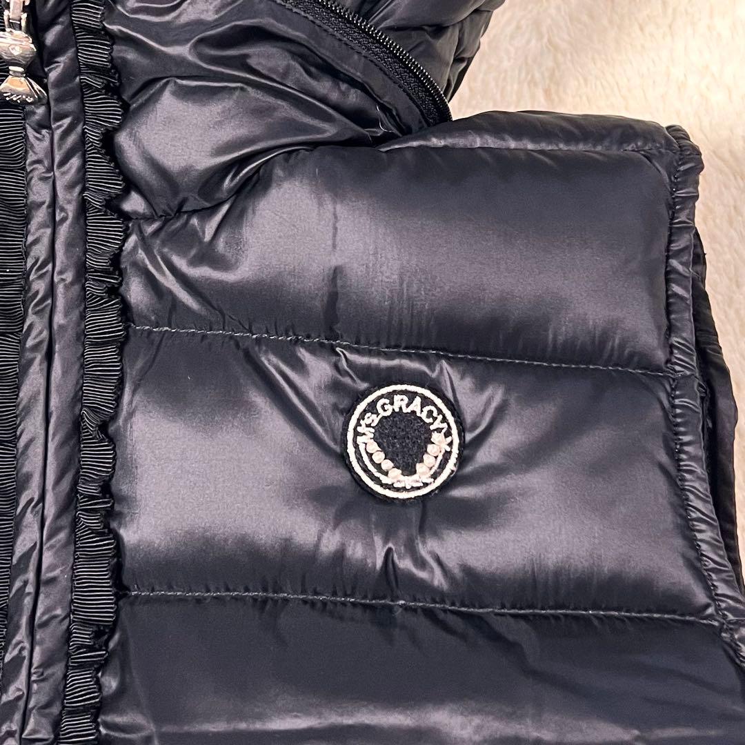 『美品』M'S GRACY エムズグレイシー ライトダウンベスト ブラック　38