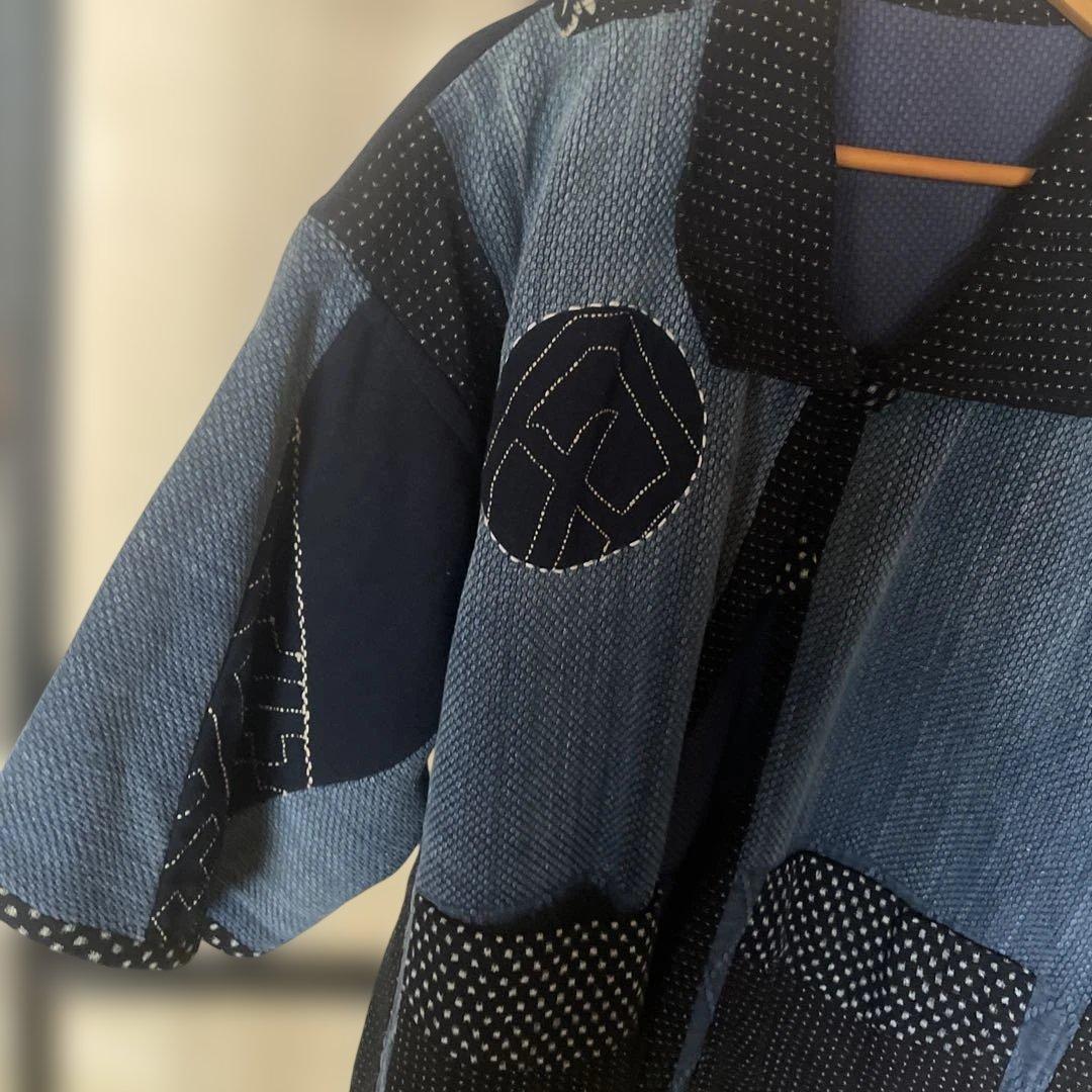 美品　絣ジャケット　かすり