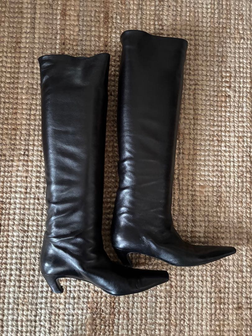 【teru 】KHAITE DAVIS KNEE HIGH BOOT 37