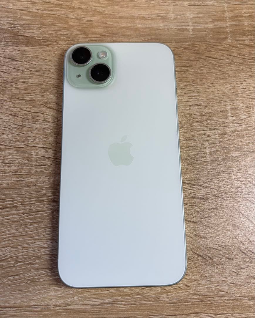 【長介】iPhone 15 Plus ミッドナイトグリーン 256GB