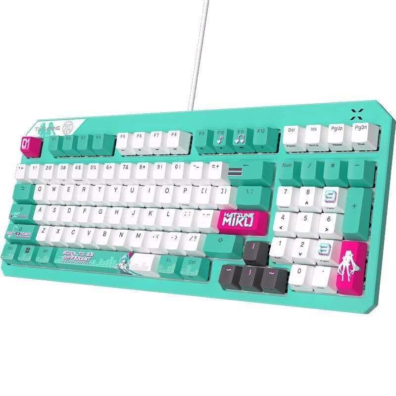 モミジ【新品未開封】ASUS 初音ミク コラボキーボード 赤軸