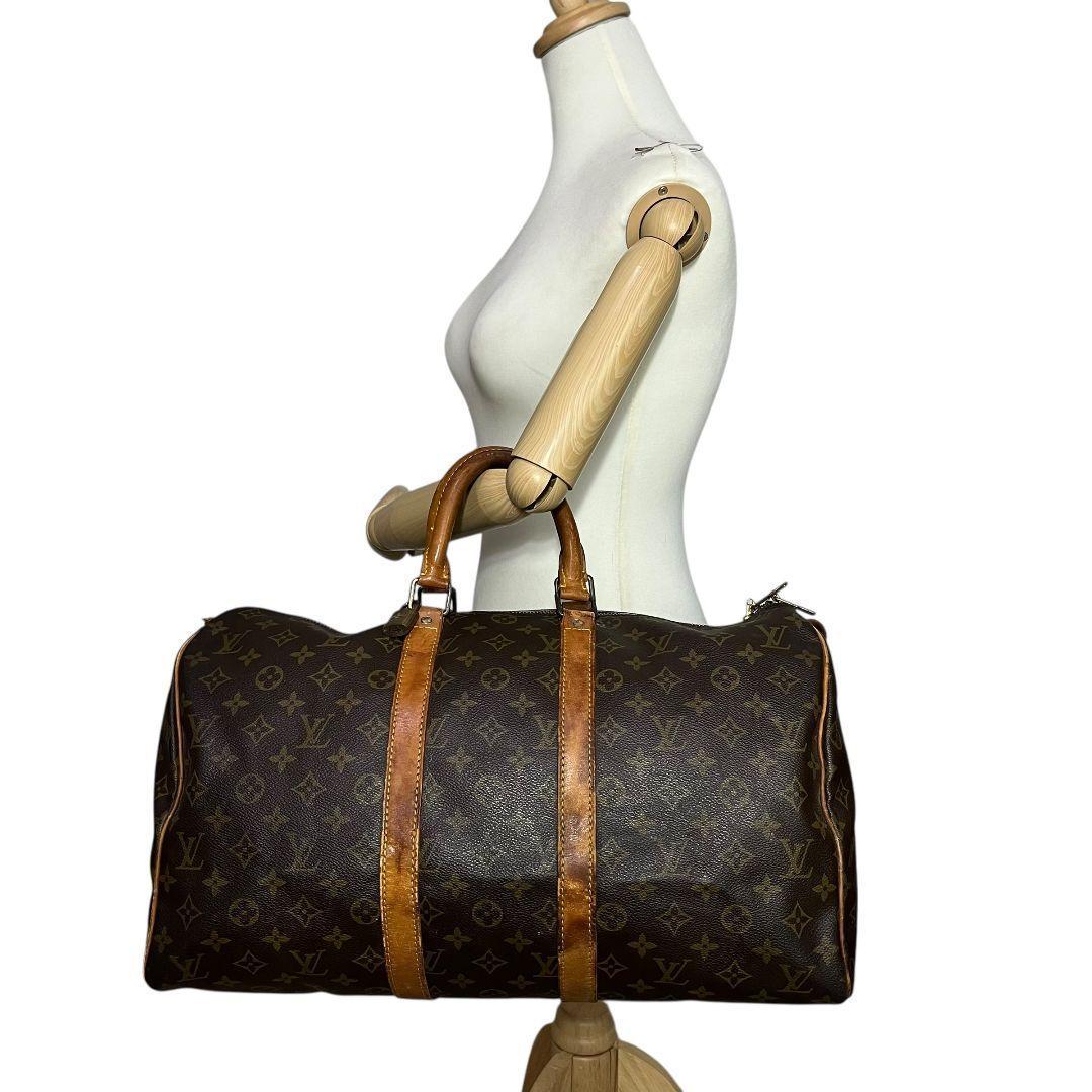 【正規品】キーポル45　ルイヴィトン　モノグラム　ボストンバッグ　旅行用バッグ