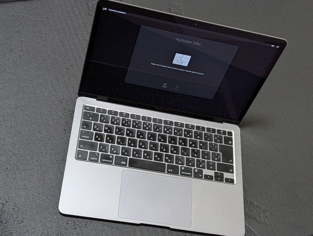 MacBookAir M1 シルバー 13インチ 8GB 256GB JISキー