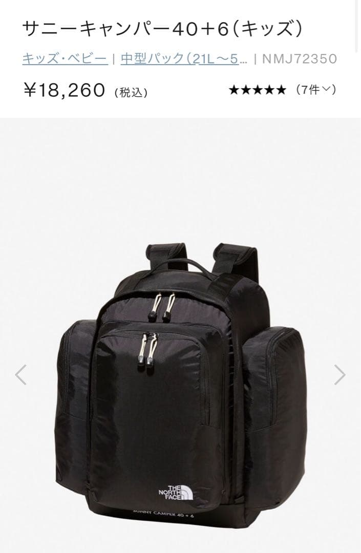 バッグ THE NORTH FACE SUNNY CAMPER