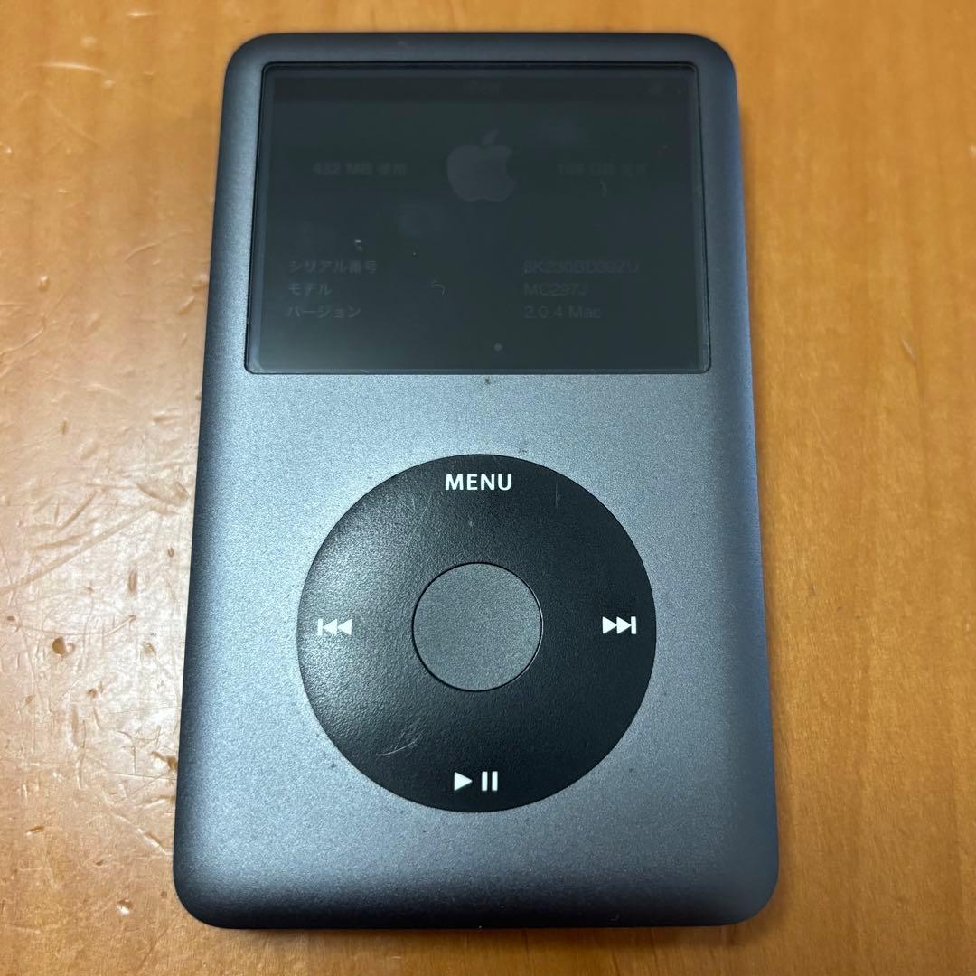 【ジャンク品】Apple iPod Classic 160GB 付属品有り