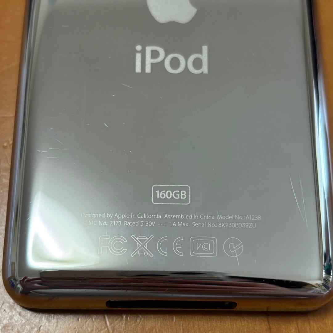 【ジャンク品】Apple iPod Classic 160GB 付属品有り