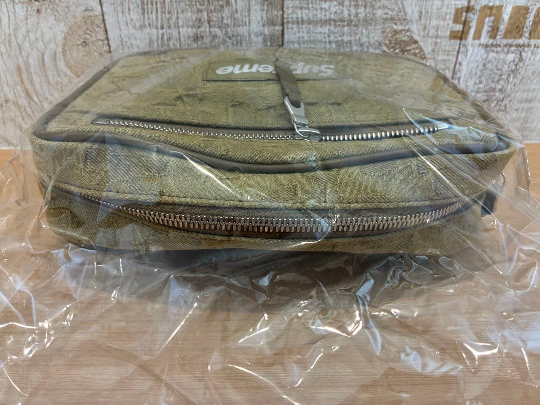 バッグ Supreme fat tip jacquard denim waist bag