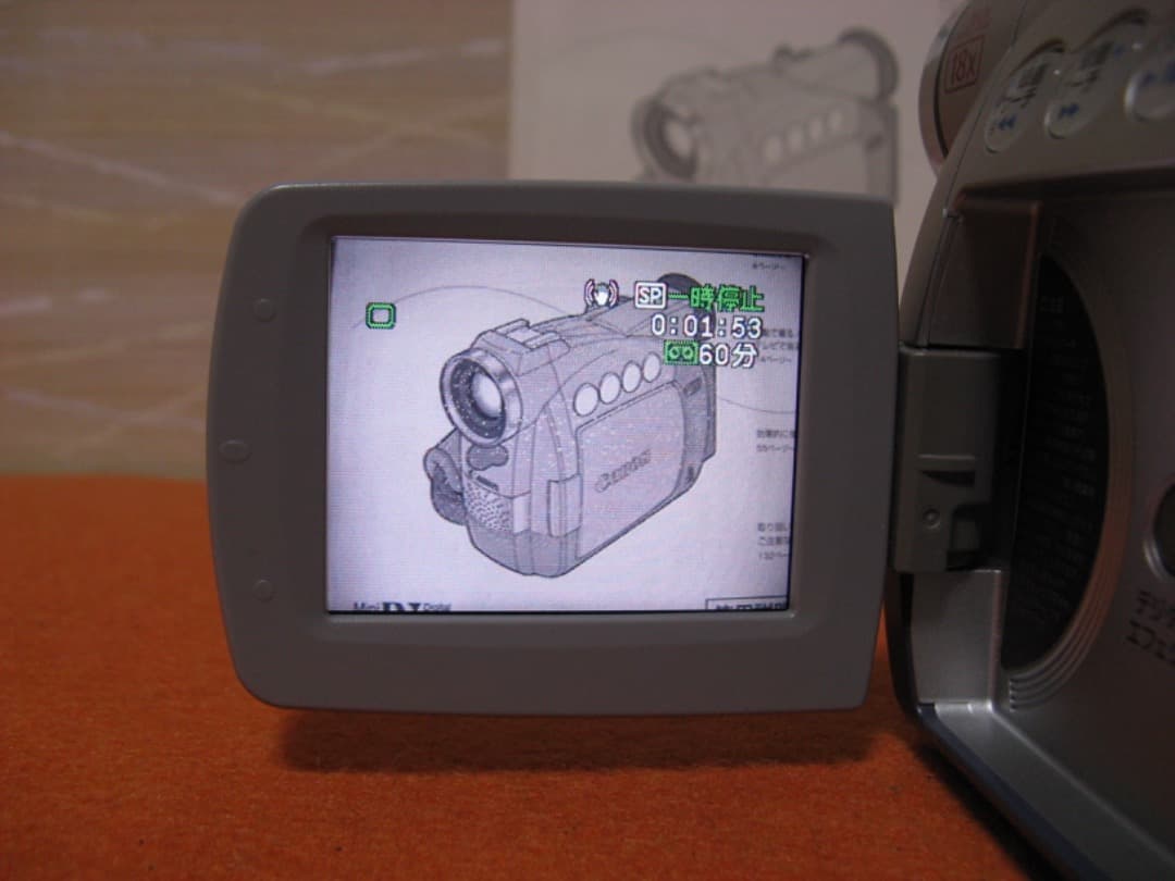 動作OK❗️☆CanonのMiniDV/デジタルビデオカメラ・FV200
