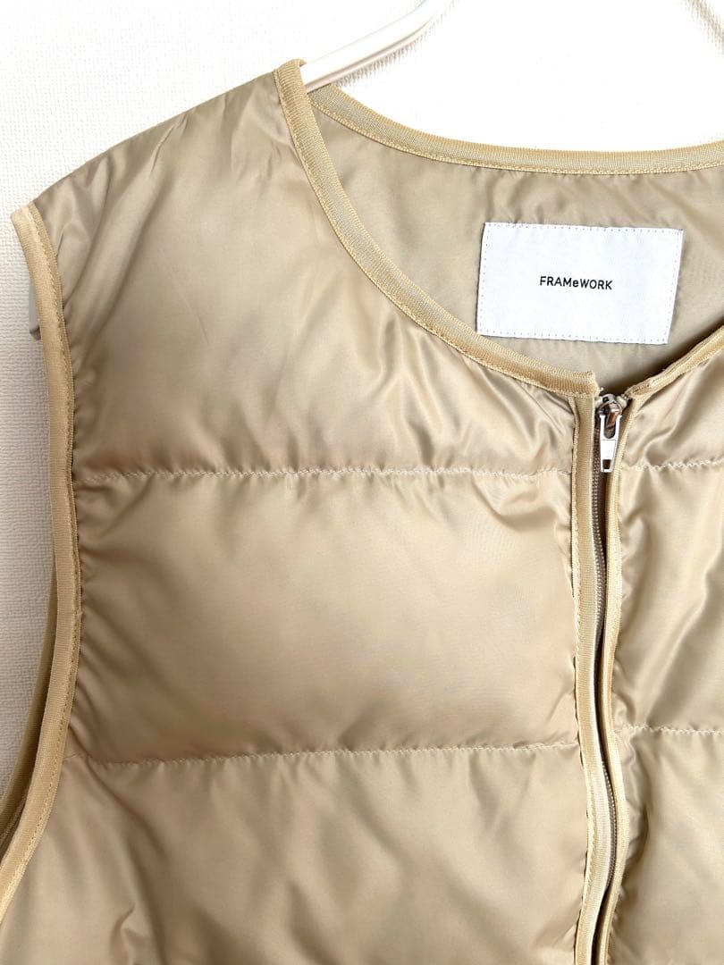 ヒロンパ　FRAMeWORK ダウンベスト