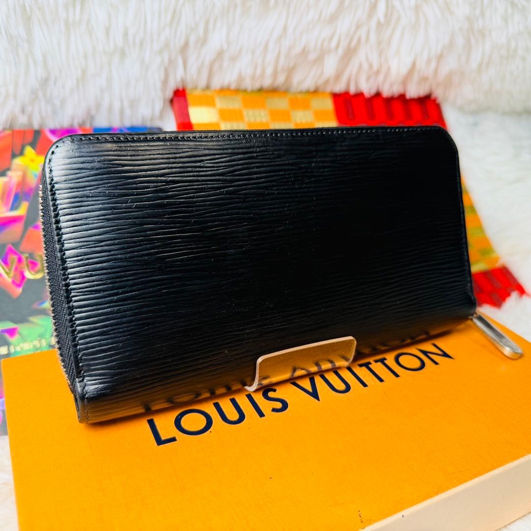 【セール中】 ルイヴィトン エピ ラウンドファスナー ジッピー 長財布 ノワール