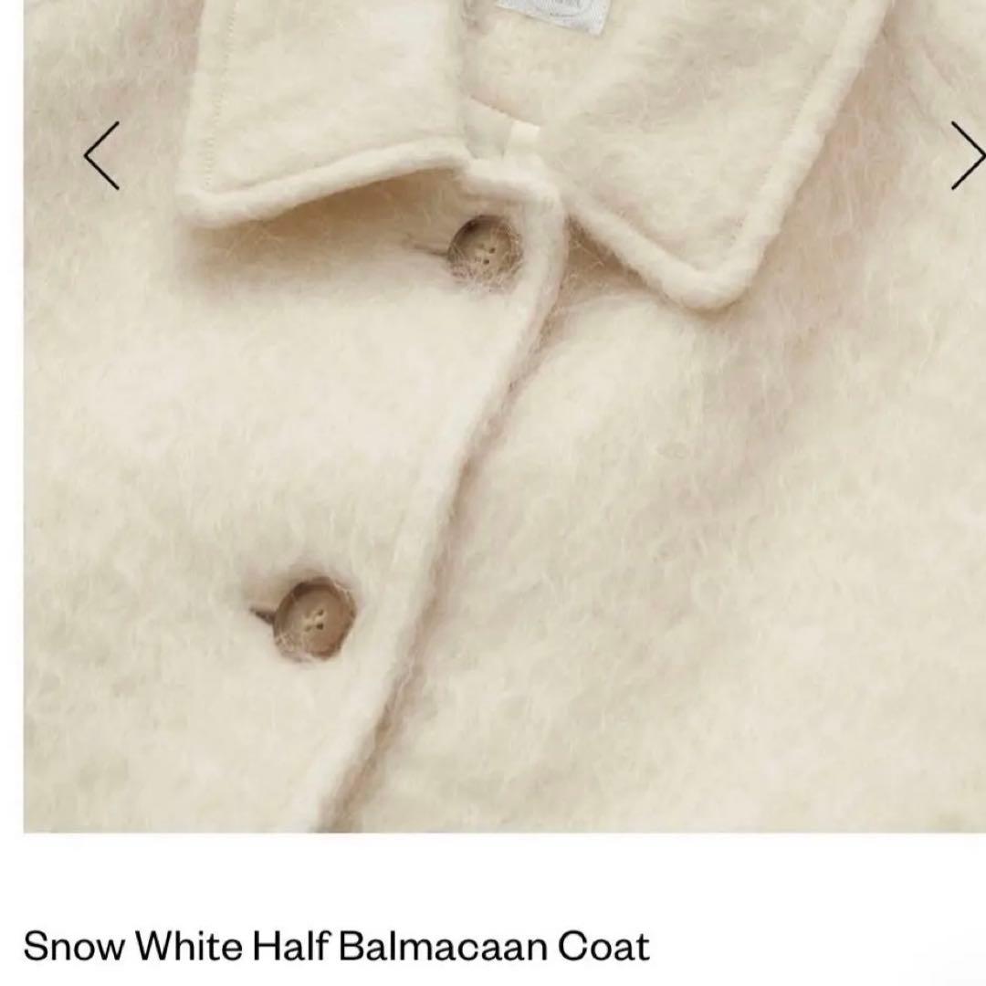 ジャケット・アウター The Barnet white half balmacaan Coat