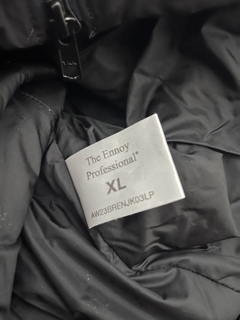 Ennoy nylon padded setup 中綿ナイロンセットアップ