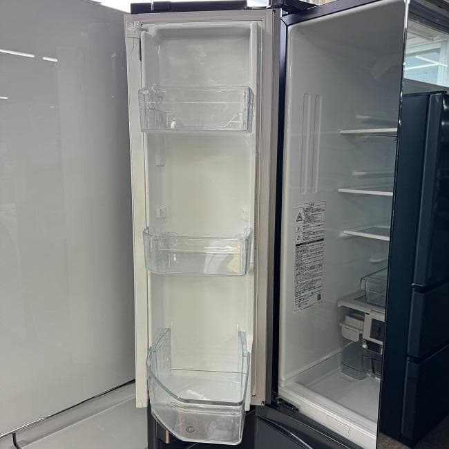 地域限定送料無料　美品 TOSHIBA 東芝 冷凍冷蔵庫 GR-K460FWX