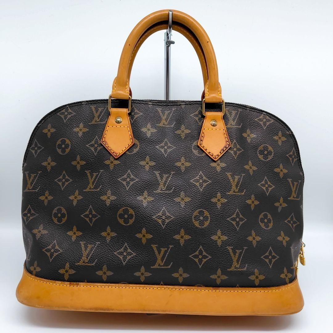 【鑑定済・良品】ルイヴィトン モノグラム アルマ ストラップ付