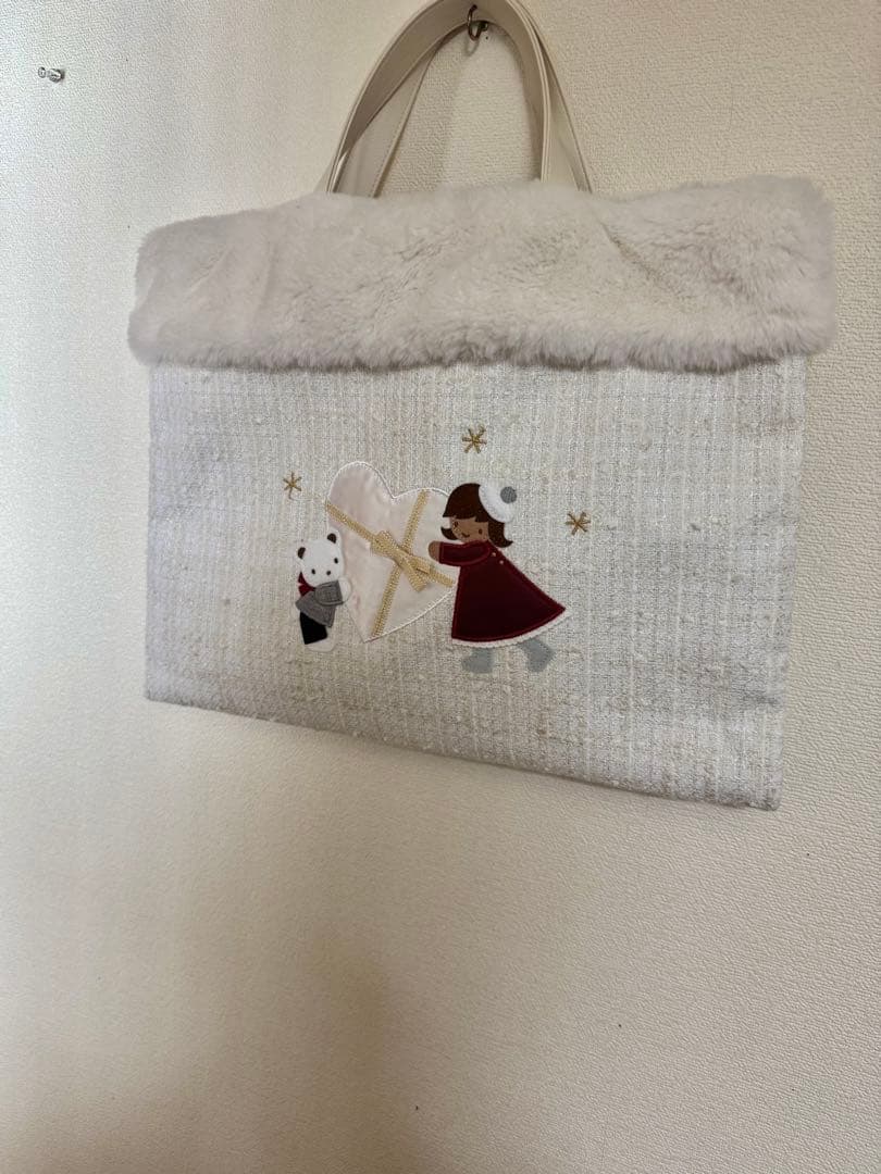 うめちゃん ファミリア　familiar クリスマス トートバッグ