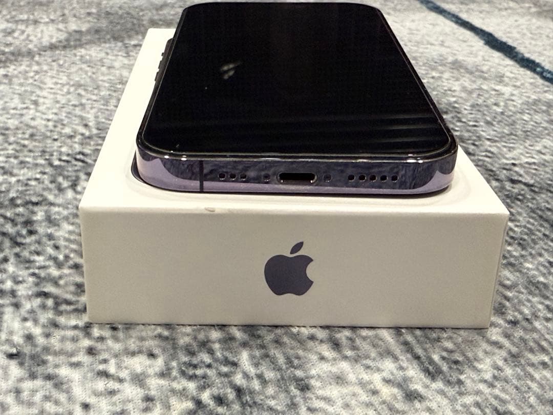 【美品】iPhone 14Pro 256GB （パープル）