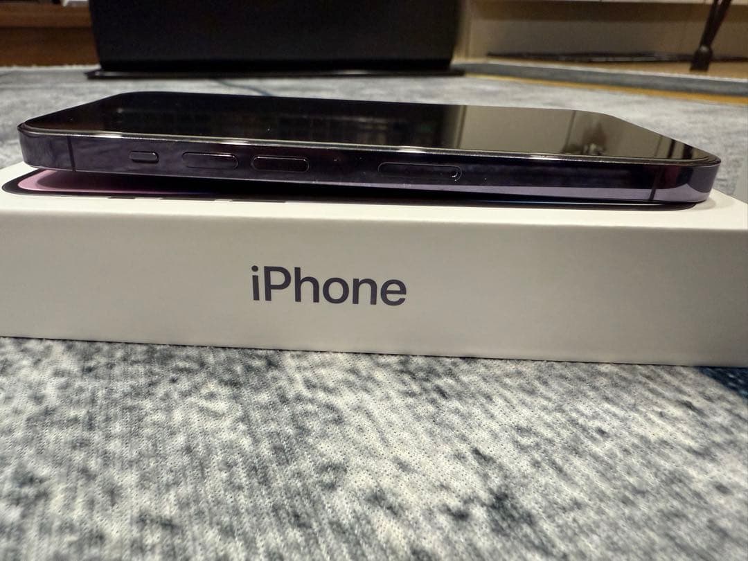 【美品】iPhone 14Pro 256GB （パープル）