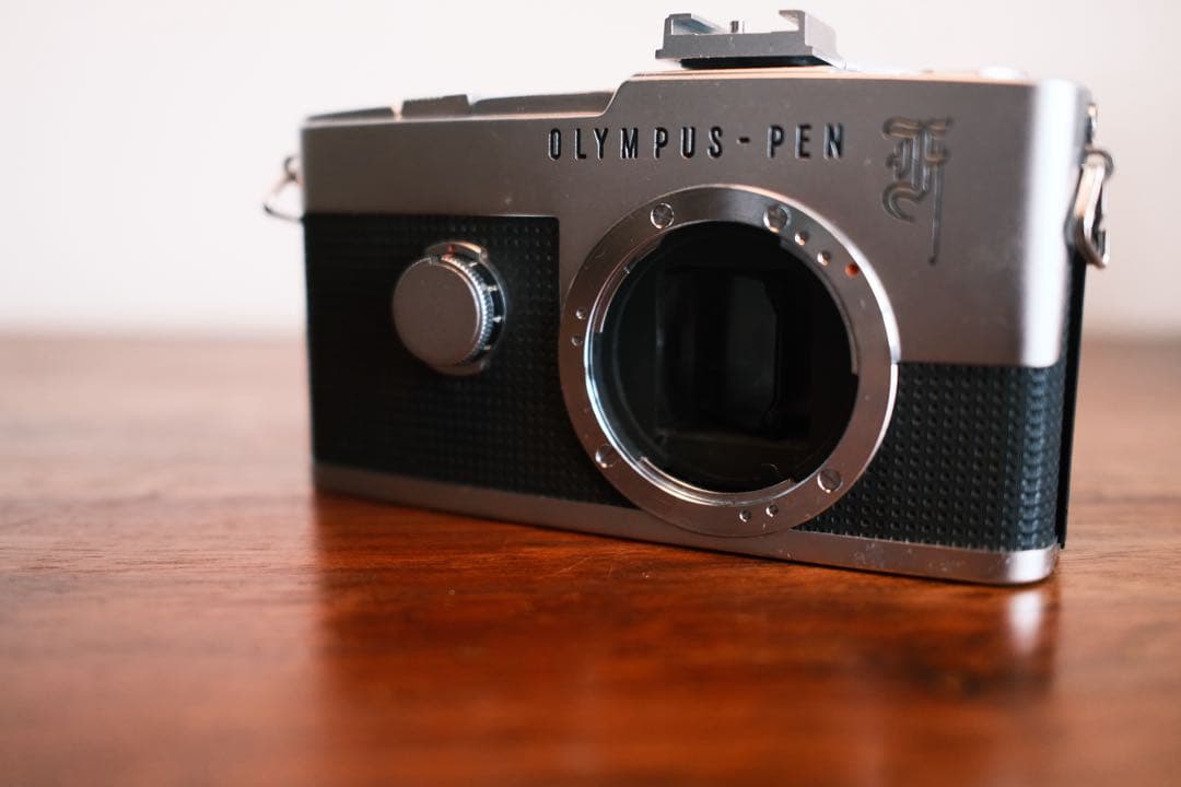 OLYMPUS PEN F ジャンクフィルムカメラセット KOMURAレンズ