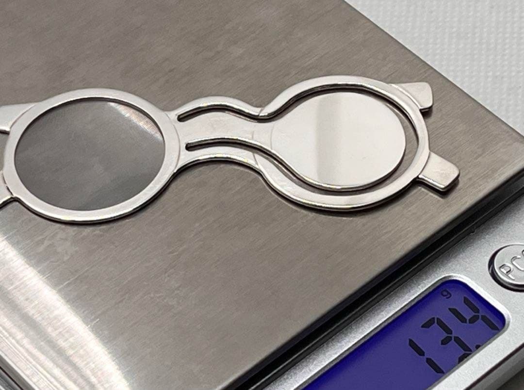 c097 希少　ティファニー　ブックマーク　マネークリップ　眼鏡　シルバー925