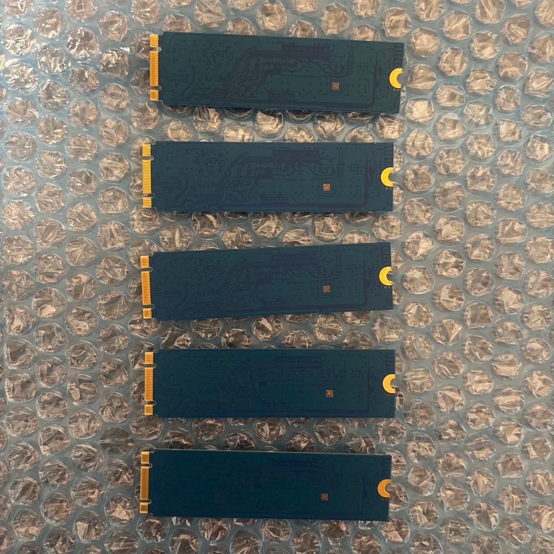 ①WD BLUE 3D NAND SATA SSD 250GB×5