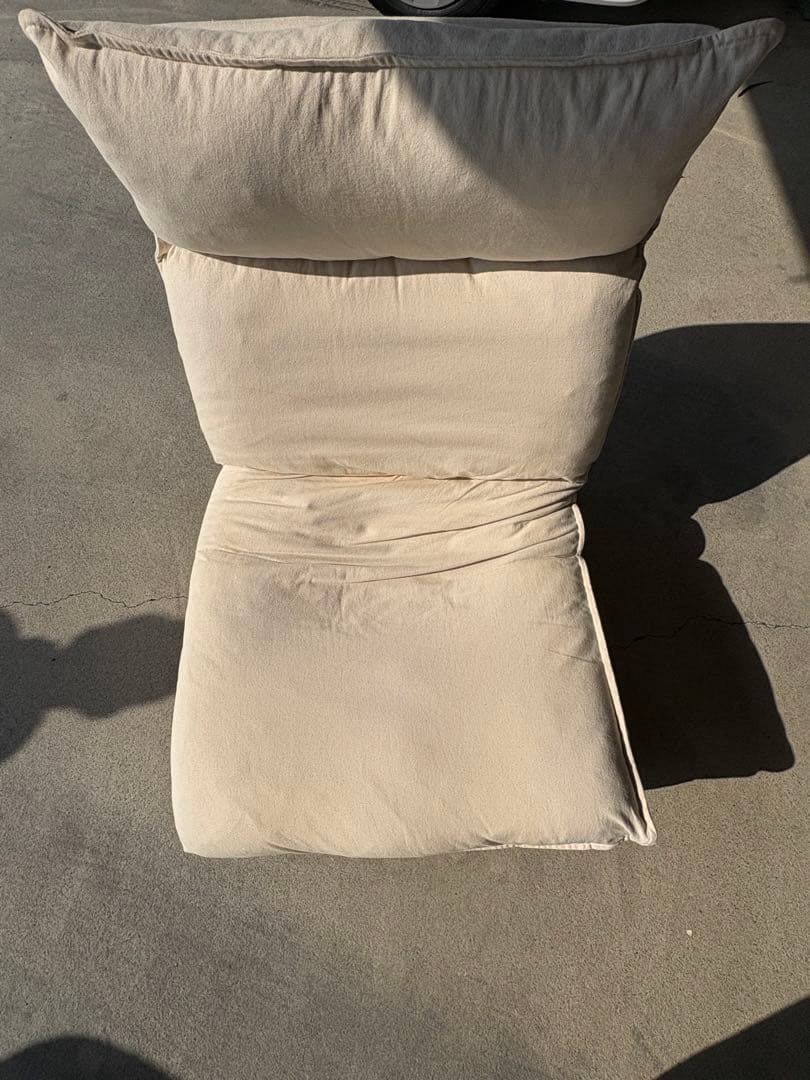 無印良品　ハイバックリクライニングソファ（中古品）