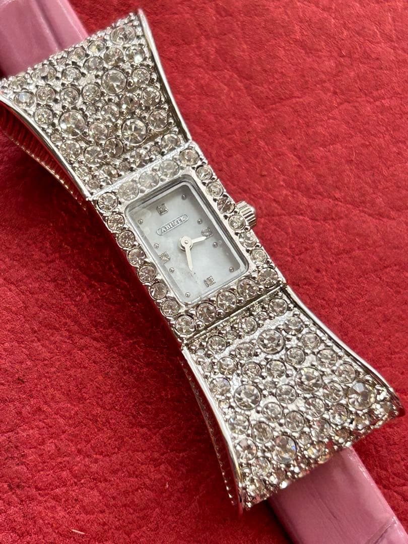 ABISTEレディースクオーツ新品電池交換済み