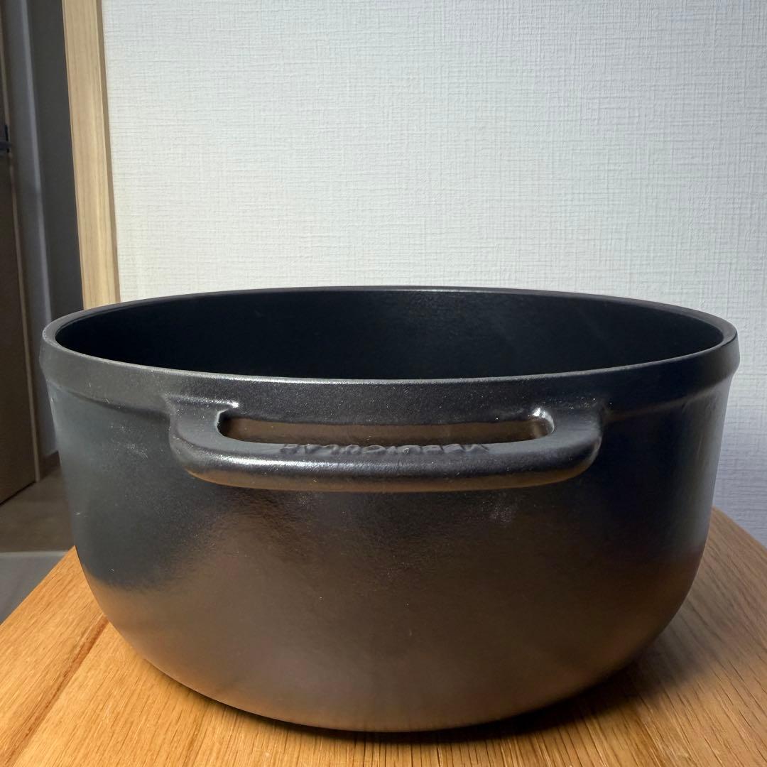 新品未使用 バーミキュラ オーブンポット2 26cm マットブラック フルセット