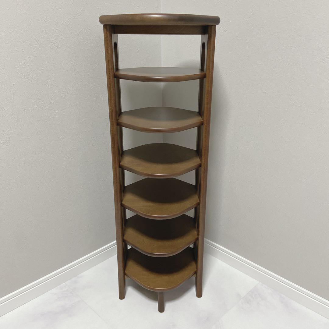 カリモク家具 スリッパラック AS3033NW 極美品