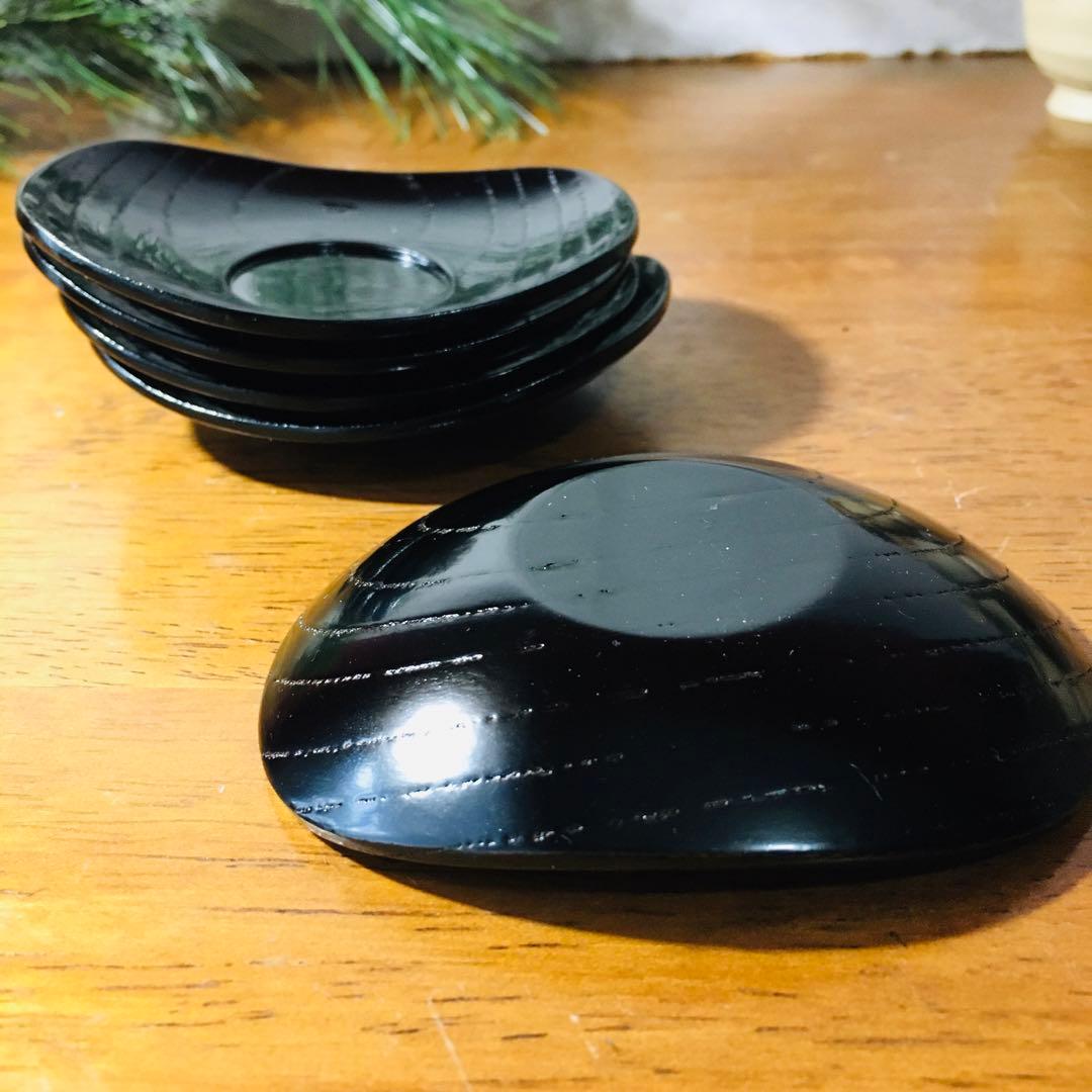 【新品未使用品】常滑焼 　谷川仁　白泥藻掛　煎茶器揃　茶托付き　共箱なし