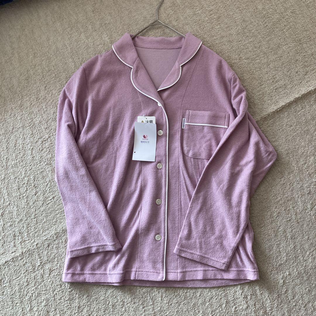 新品タグ付き 高級 睡眠科学 パジャマ ルームウェア パイル M