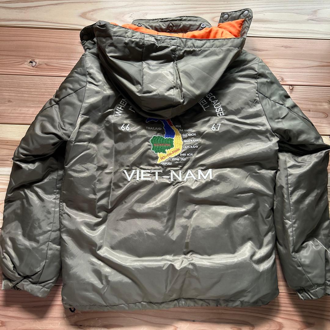 Houston ヒューストン　ベトジャンタイプダウンジャケット　スカジャン