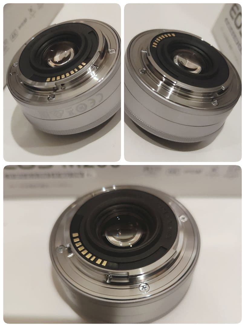 Canon EOS M200 ミラーレス一眼カメラ ホワイト ダブルレンズキット