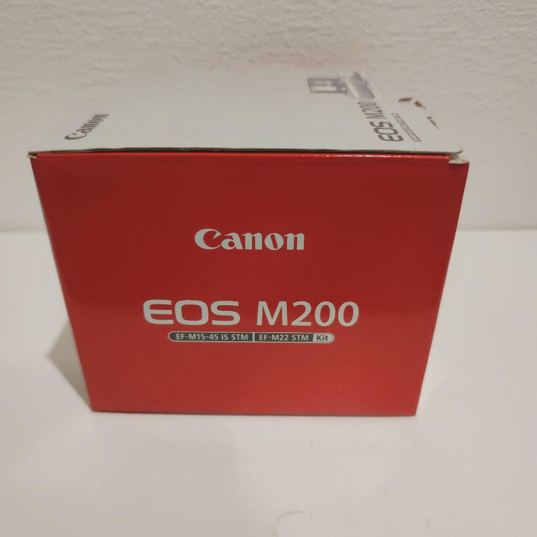 Canon EOS M200 ミラーレス一眼カメラ ホワイト ダブルレンズキット