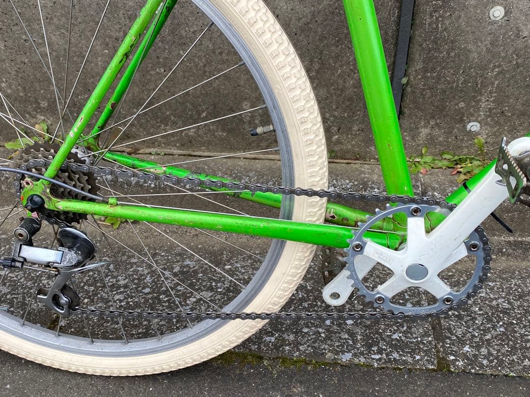く*ー様 old MTB クランカー　自転車　bmx ピスト　クロスバイク　クロ