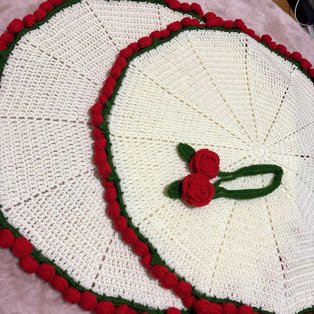 花束ブランケット　フラワーブランケット