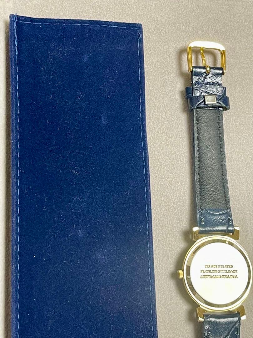 La Lune 天然オパール レディース 腕時計 クォーツ Opal Watch