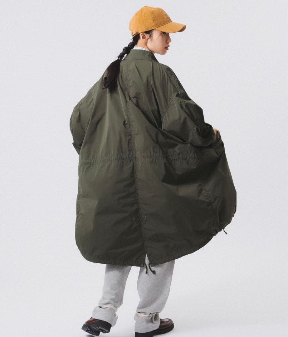 新品未使用　ビームスボーイ　ソロテックス M65 パーカ　オリーブ