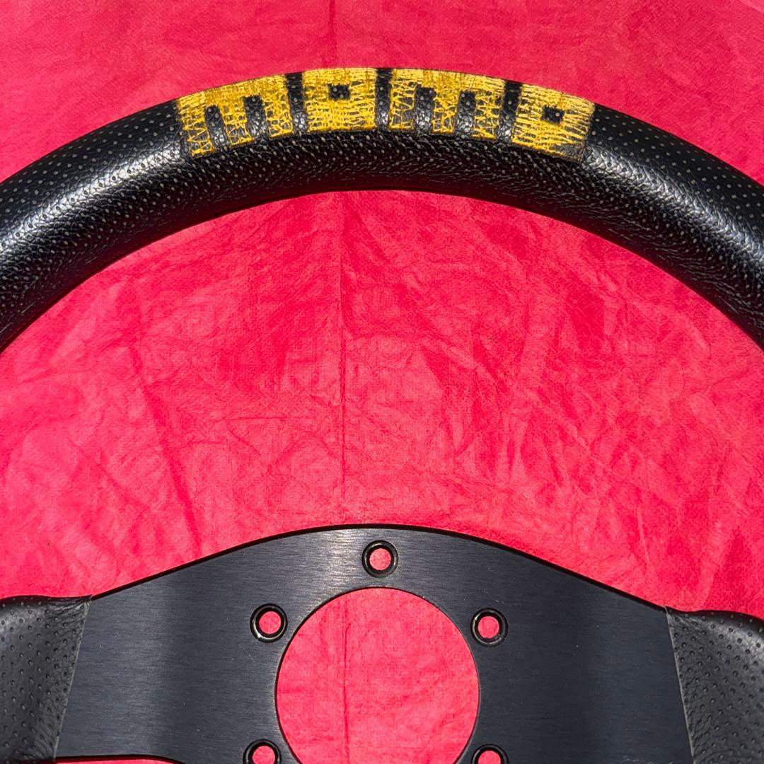 momo スポーツ　ステアリング ハンドル　14インチ★