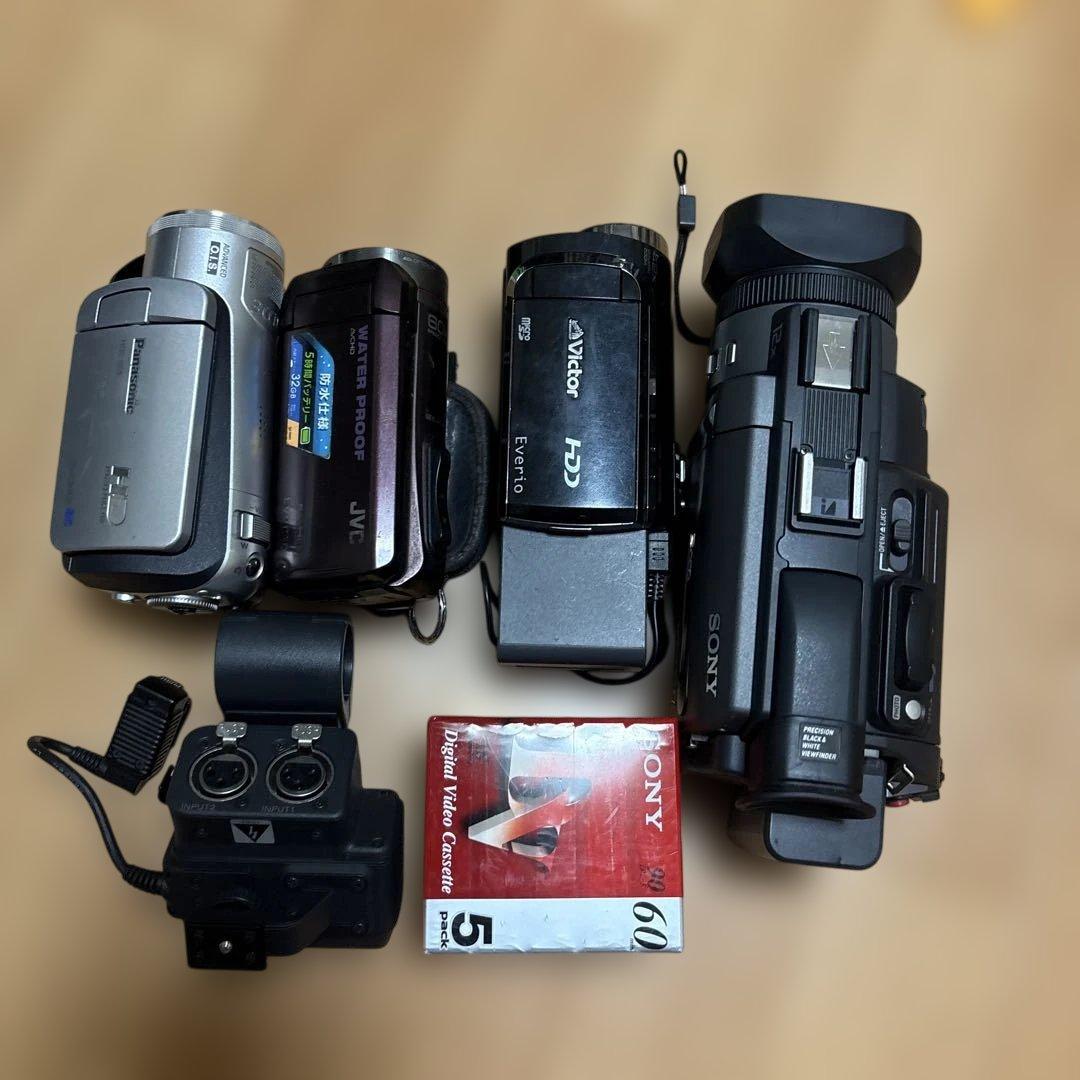 SONY DVCAM ビデオカメラ 12倍ズーム