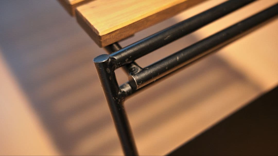 アイアン工房　テーブル細板+オプション　マルチブラックプレート