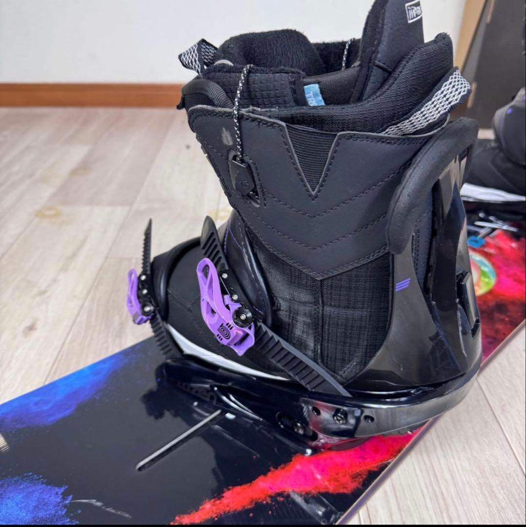 BURTON SOCIAL スノーボードセット 138cm ブーツ23.5