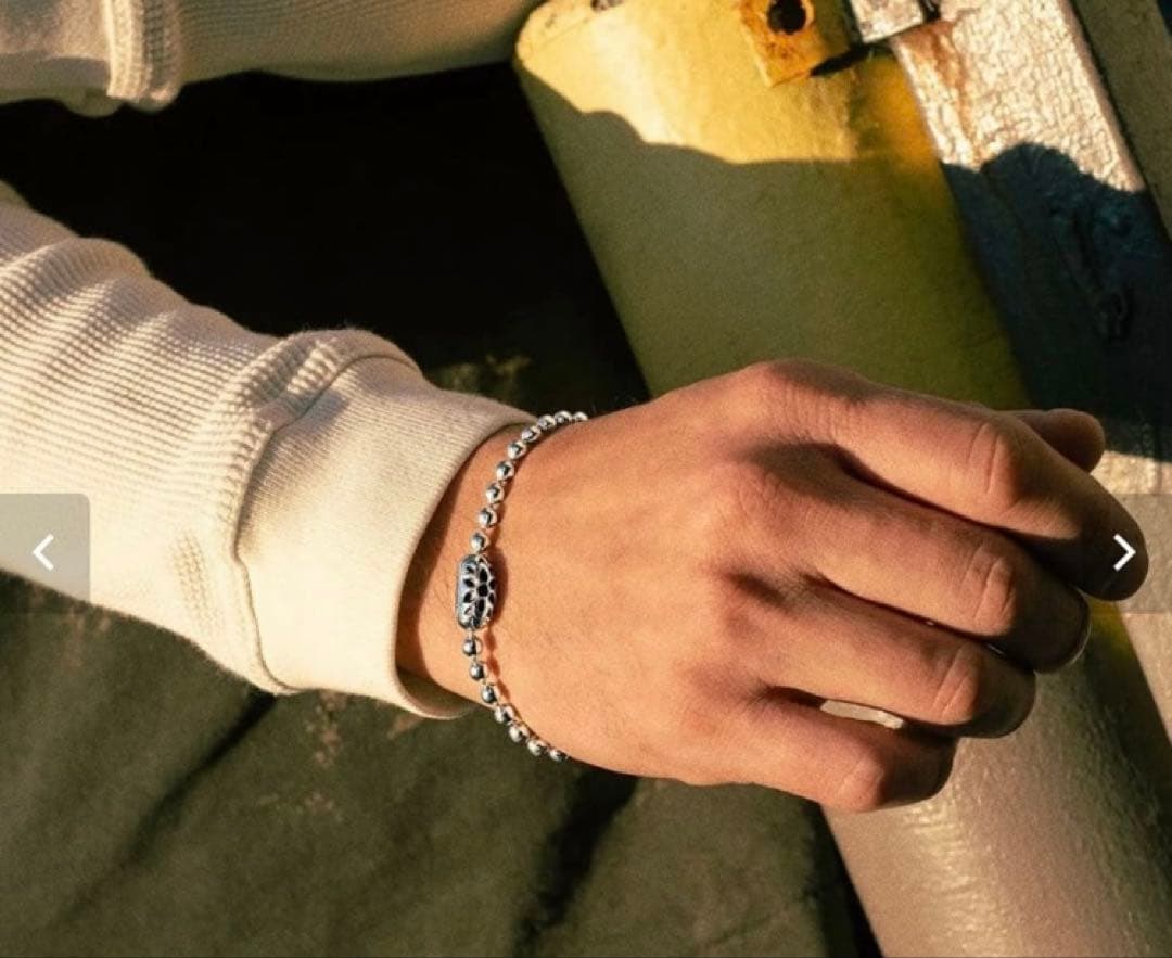 ポップ ロック ボール チェーン ブレスレットGood Art HLYWD