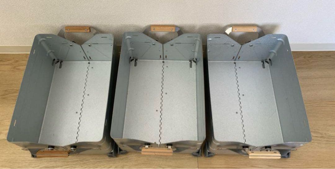 早い者勝ち　スノーピーク　 peak シェルフコンテナ25 3つセット