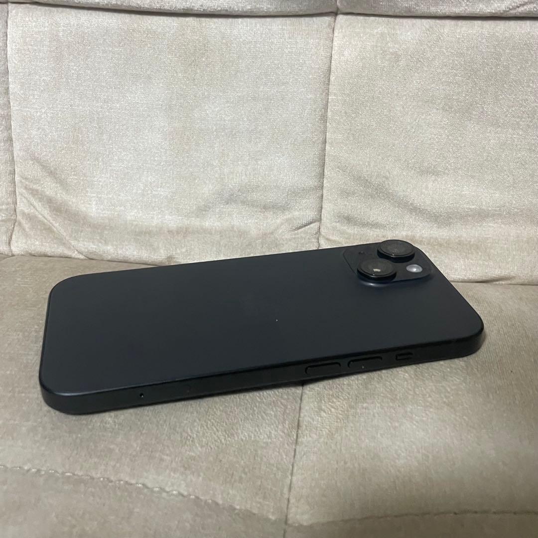 <バッテリー100> Apple iPhone 15 256GB ブラック