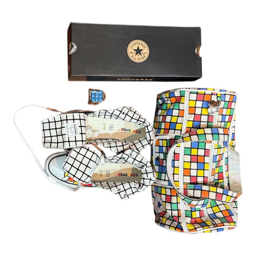 オールスター　Converse ルービックキューブ柄 スニーカー