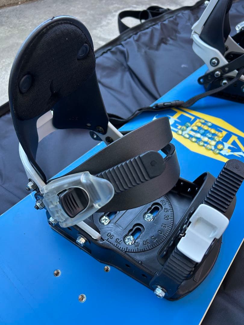 4点セットTHM TEAM 152 バインディング　ボードケース　スノーボード